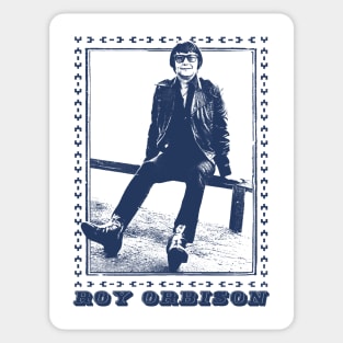 Roy Orbison / Retro Design Fan Art Sticker